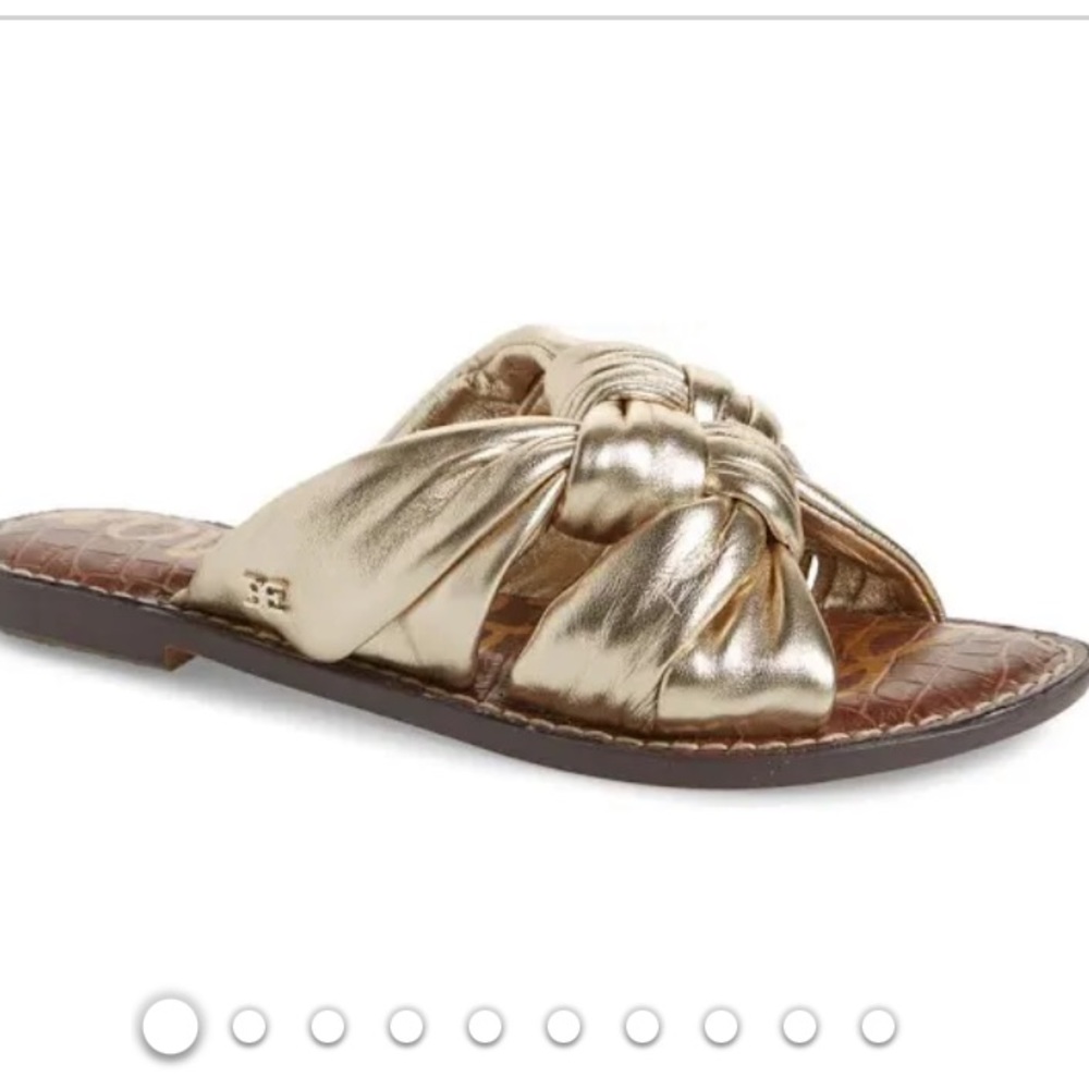 Gold Sam Edelman Sandals size 9
